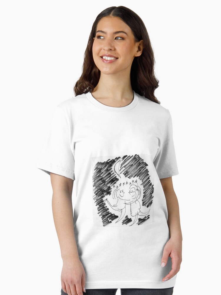 Thumbnail 2 of 7, Essential T-Shirt, Song Cartoon - Moondance designed and sold by bromfieldpen.