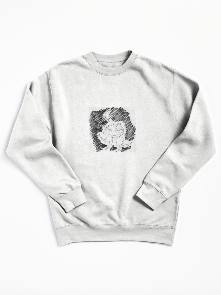 Thumbnail 2 of 7, Pullover Sweatshirt, Song Cartoon - Moondance designed and sold by bromfieldpen.