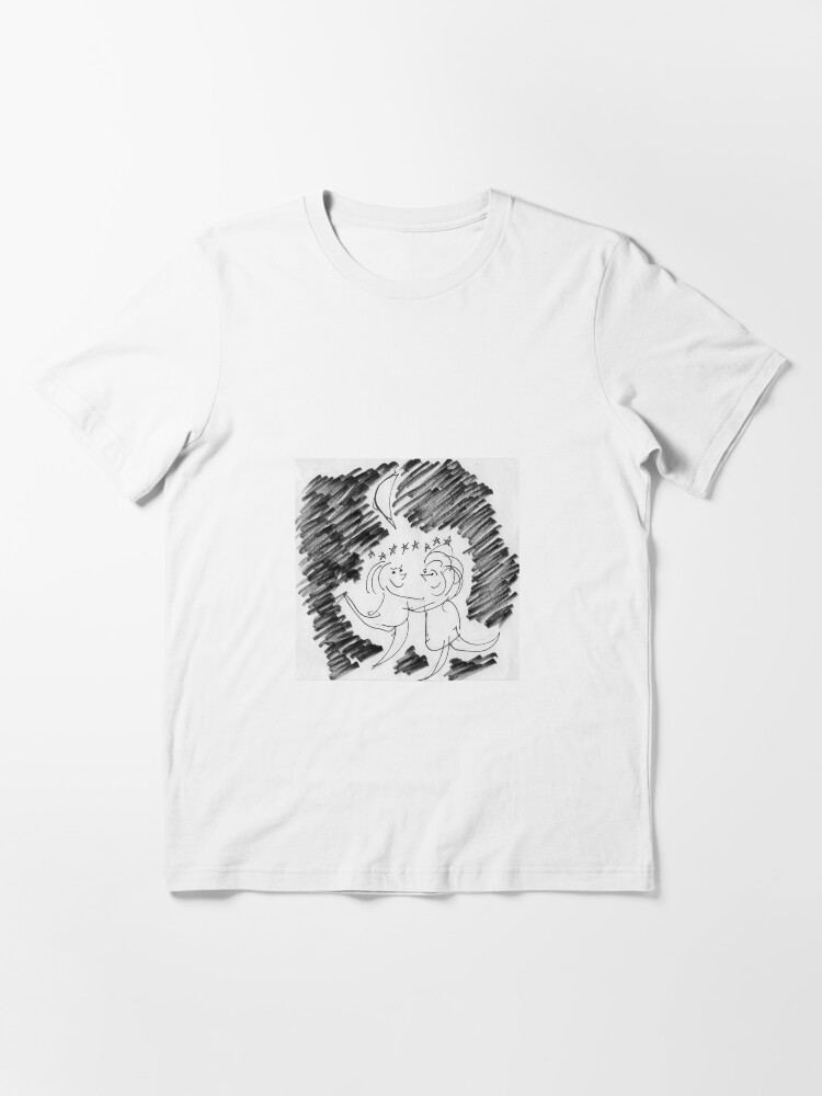 Thumbnail 3 of 7, Essential T-Shirt, Song Cartoon - Moondance designed and sold by bromfieldpen.