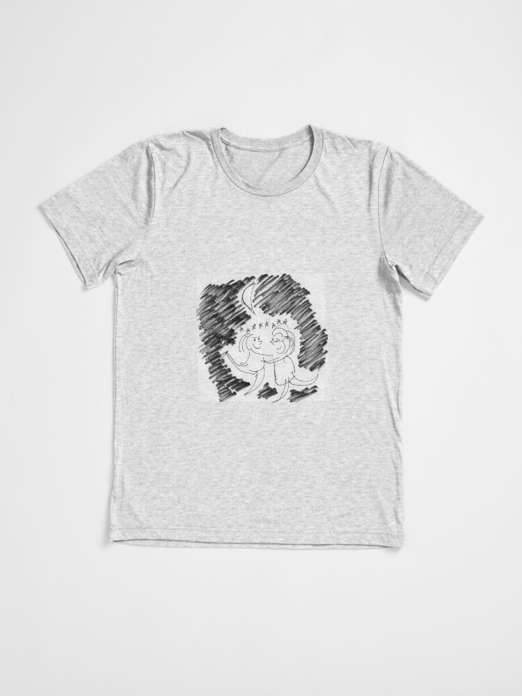 Thumbnail 3 of 7, Tri-blend T-Shirt, Song Cartoon - Moondance designed and sold by bromfieldpen.