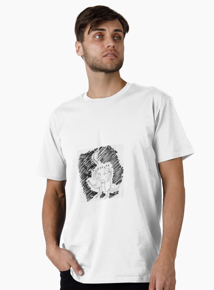Thumbnail 1 of 4, Premium T-Shirt, Song Cartoon - Moondance designed and sold by bromfieldpen.