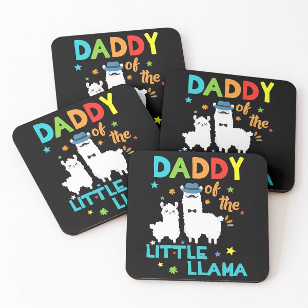 Item preview, Daddy Of Little Llama Birthday Family Shirts Matching Shirts designed and sold by FamilyShirt4U.