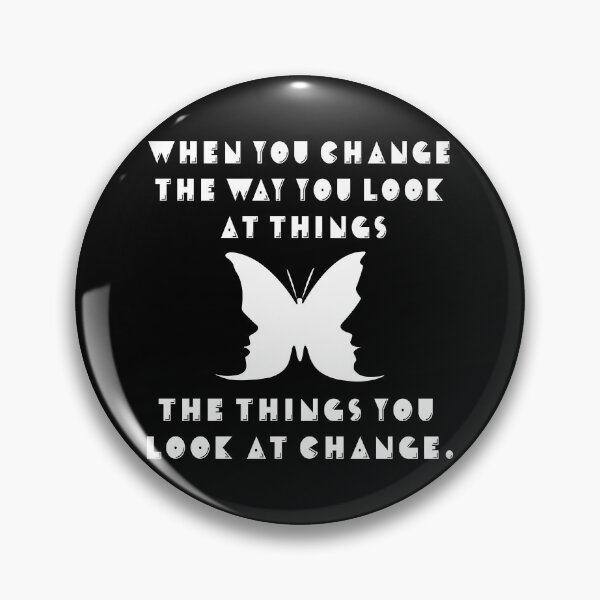Item preview, Inspirational Saying Change Perspective designed and sold by CreatDifference.