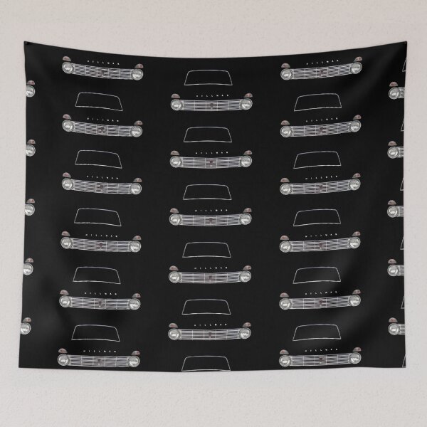 Item preview, Hillman Super Minx 1960s classic car minimalist front designed and sold by soitwouldseem.