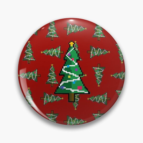Item preview, Pixel Christmas Xmas Tree designed and sold by Ukiyo Sumi.