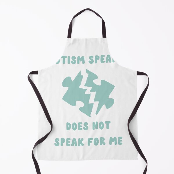 Item preview, autism speaks does not speak for me designed and sold by goblinbabe.