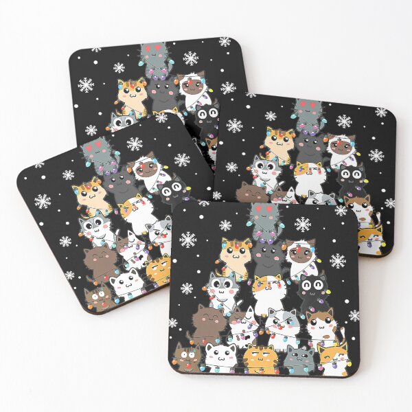 Item preview, Christmas Cat Christmas Tree Cat Pajama  designed and sold by Michaelmansr572.
