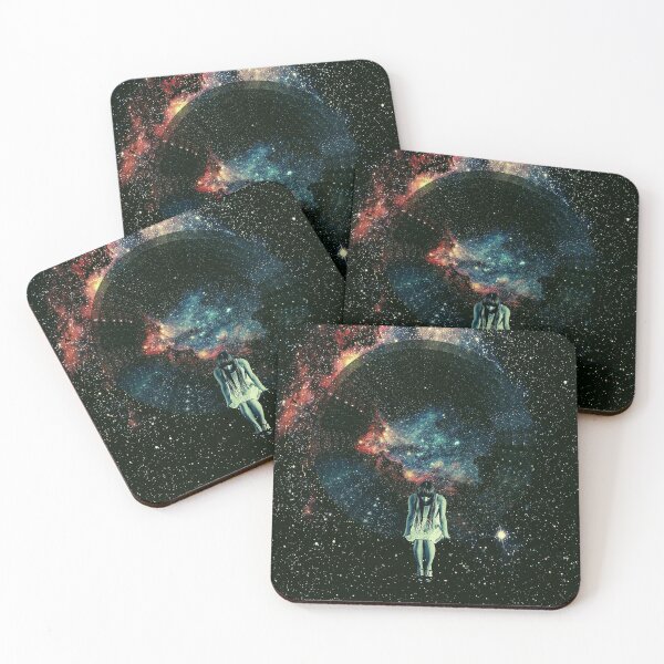 Item preview, Journey within // surreal, cosmic, collage, artwork designed and sold by Dorota Nowacka.