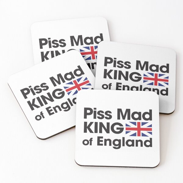 Item preview, Piss Mad King of England designed and sold by BoxerBeardCo.
