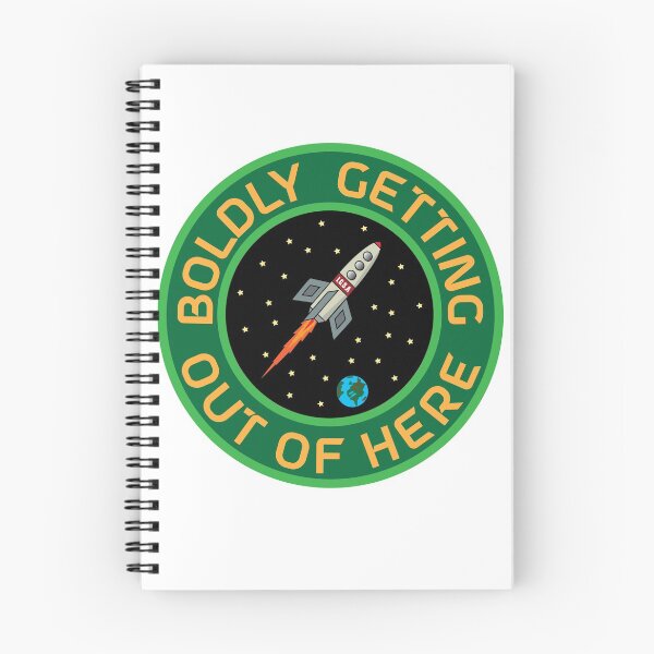Item preview, Rocket departing from Earth designed and sold by KoandZo.