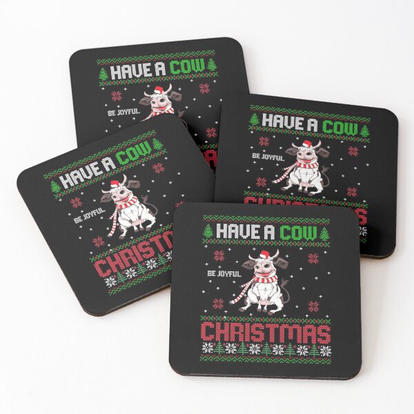 Item preview, Have a cow Christmas Lights Tree Sweater Stocking Ornaments designed and sold by shophia-art.