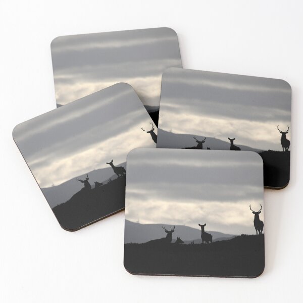Item preview, Red Deer Silhouettes designed and sold by Macrae images.