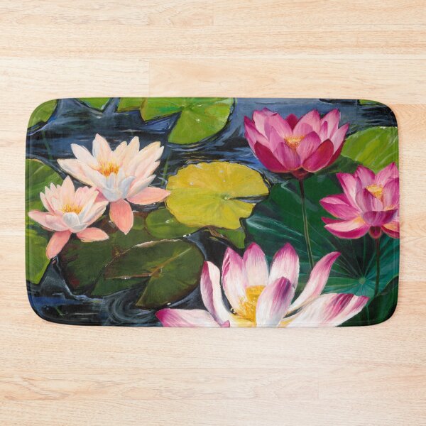 Item preview, Lotuses and Lilies designed and sold by Wendy Roberts.