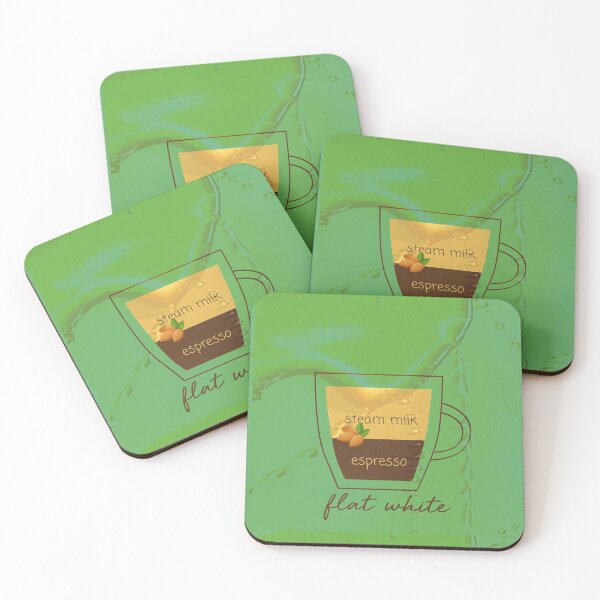 Item preview, Flat White Vs. Latte Coffee for coffee lovers designed and sold by haRexia.