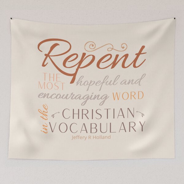 Item preview, Repent hopeful and encouraging word designed and sold by Heather Walton.