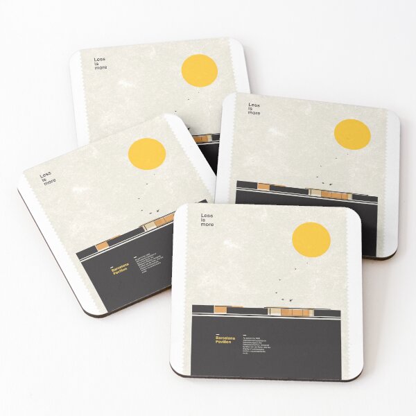 Item preview, Barcelona Pavillion House designed and sold by SurfolioPrints.