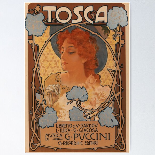 Artikel-Vorschau von Tosca von Leopoldo Metlicovitz - Jahrgang, designt und verkauft von RickE.