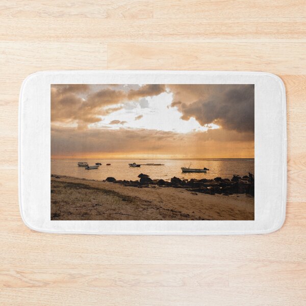 Item preview, tropical beach of Mauritius at sunset. designed and sold by rajeshbac.