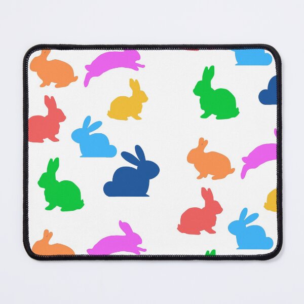 Item preview, Rainbow bunnies design graphic art designed and sold by Paint84.
