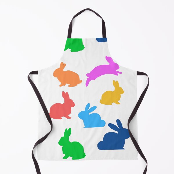Item preview, Rainbow bunnies design graphic art designed and sold by Paint84.