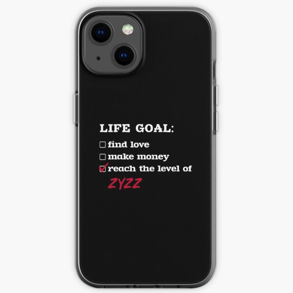 Life goal - Zyzz iPhone Soft Case