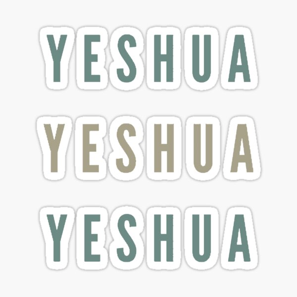 Item preview, Yeshua (green, tan) designed and sold by Caffeinated Creations.