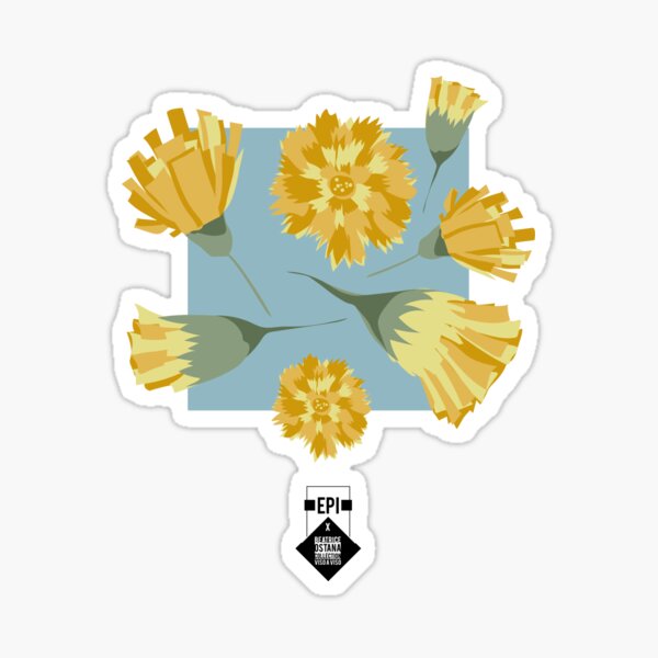 Taraxacum dance Sticker