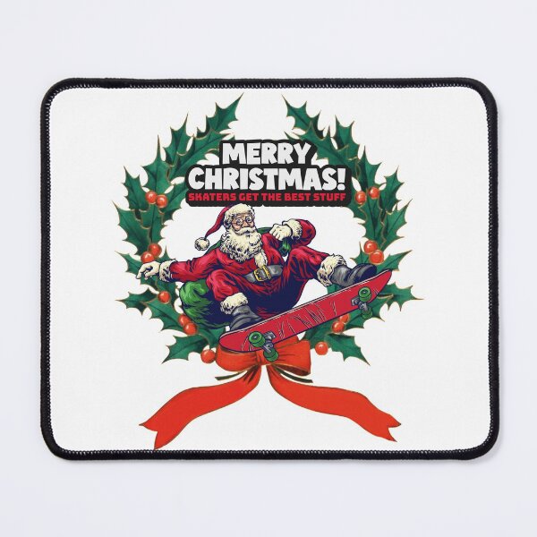 Item preview, skaters Get The Best Stuff | Funny Santa Christmas 2021 designed and sold by Rizty.