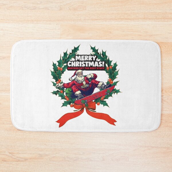 Item preview, skaters Get The Best Stuff | Funny Santa Christmas 2021 designed and sold by Rizty.
