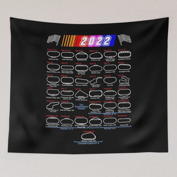 Item preview, Schedule Nascar Cup Series 2022 designed and sold by ideasfinder.