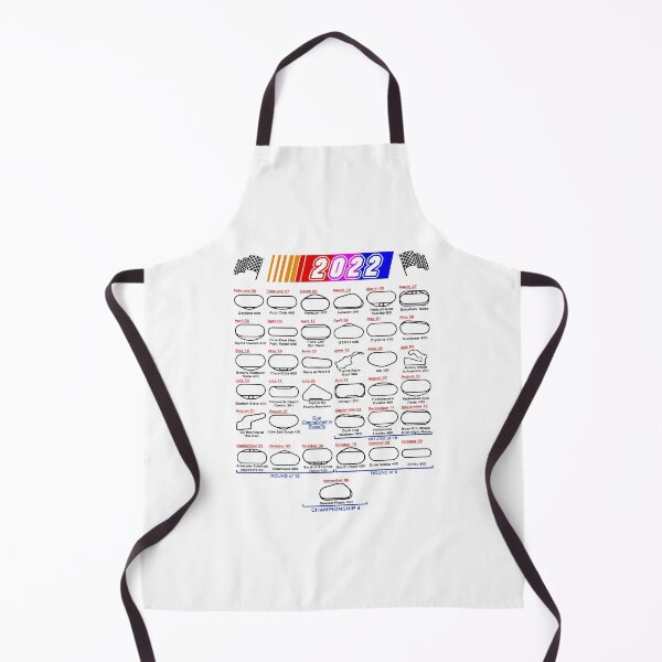 Item preview, Schedule Nascar Cup Series 2022 white designed and sold by ideasfinder.