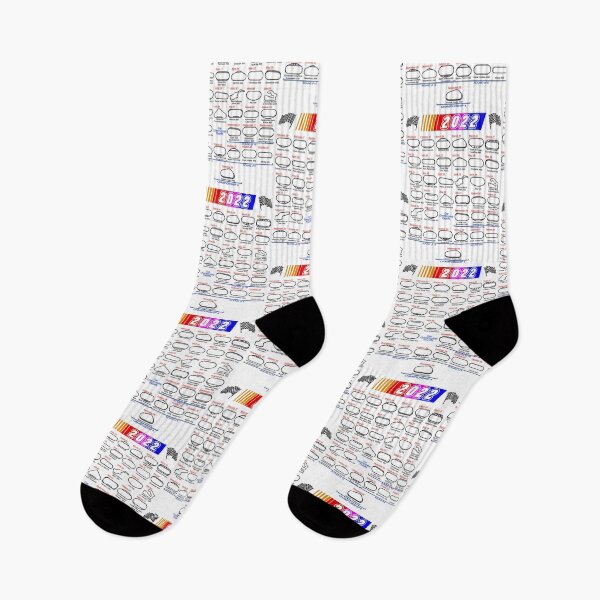 Item preview, Schedule Nascar Cup Series 2022 white designed and sold by ideasfinder.