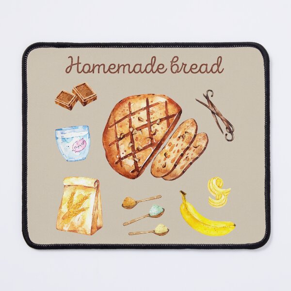 Item preview, Banana Bread Recipe designed and sold by Alicia Chee.