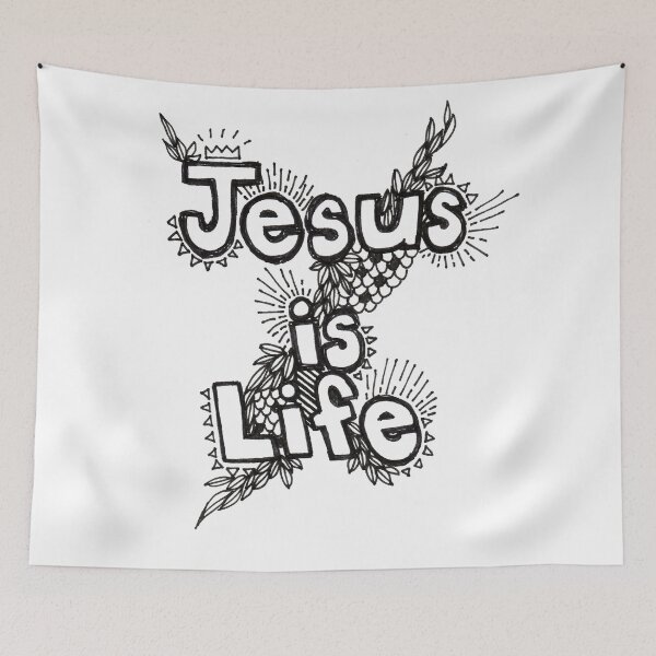 Item preview, Jesus is Life designed and sold by jaycejvr.