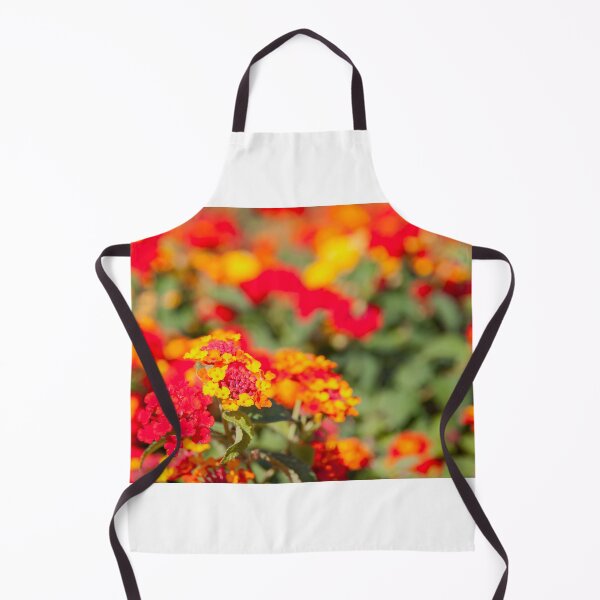 Item preview, closeup of colorful lantana blooming flowers. designed and sold by rajeshbac.