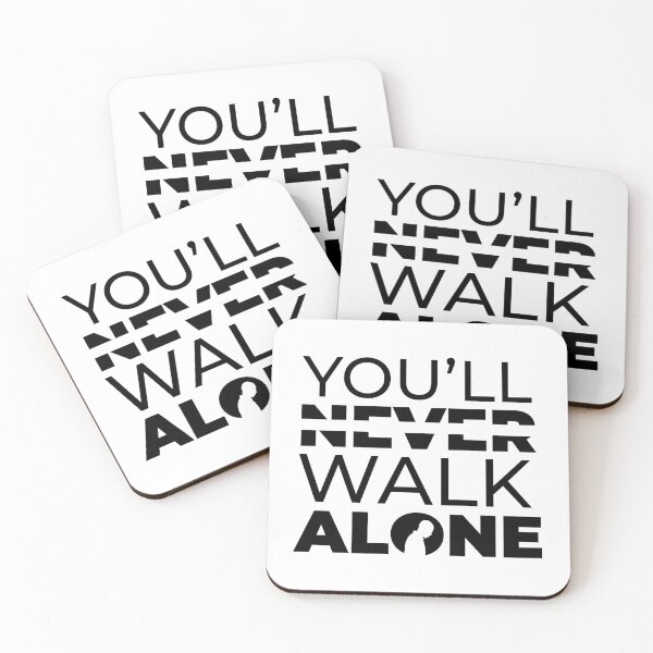 Item preview, You will never walk alone motivation designed and sold by Niche  me on.