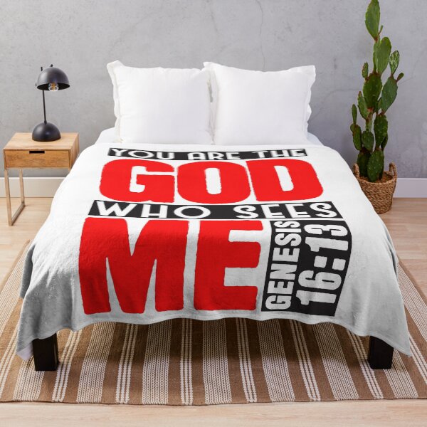 Item preview, Genesis 16:13 God Who Sees Me designed and sold by plushism.