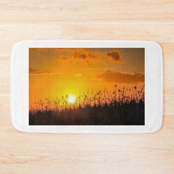 Item preview, sunset behind sugarcane field designed and sold by rajeshbac.
