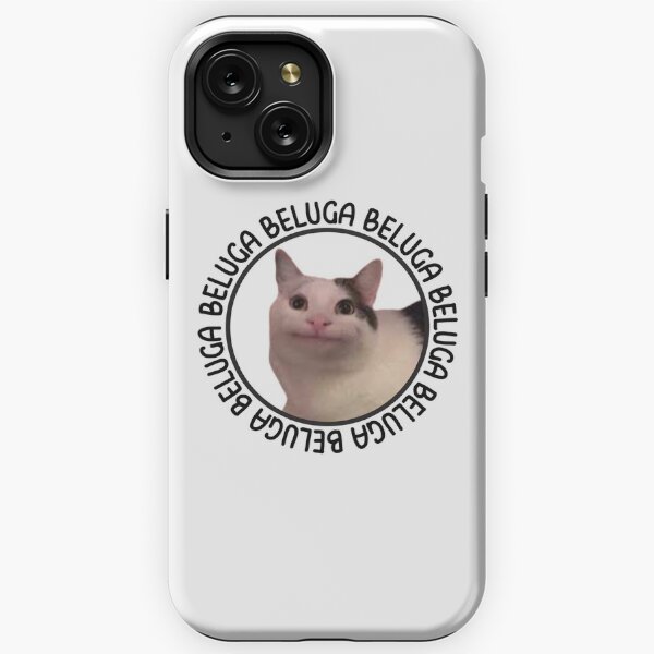 beluga cat discord meme Greeting Card for Sale by anins-azuree