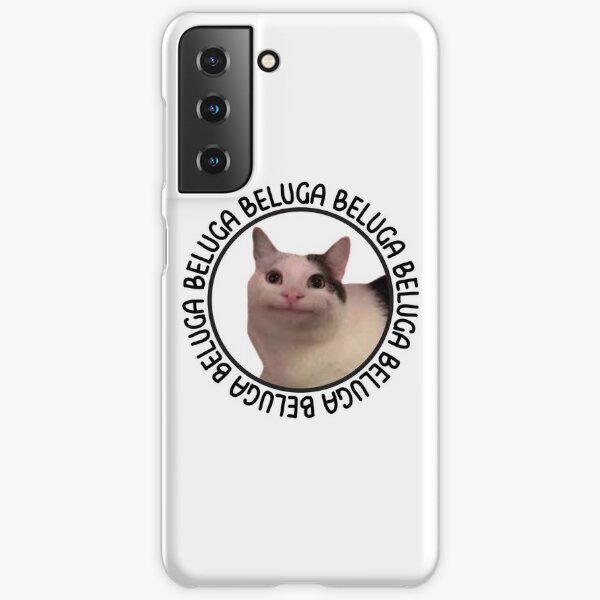 Galaxy S20 Happy Birthday Beluga Cat Case