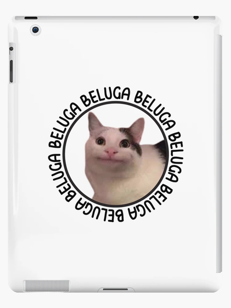 Beluga watches you sleep #beluga #cat #meme, By Beluga