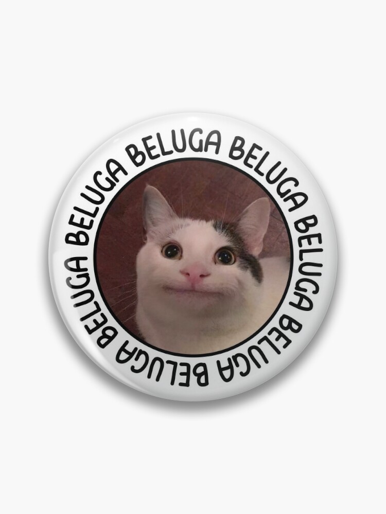 beluga cat discord meme Greeting Card for Sale by anins-azuree