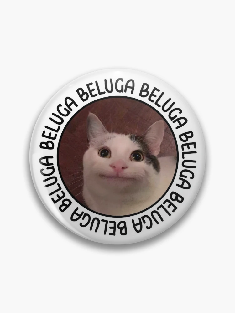 Cat Beluga, Wanted Dead or Alive  Pin for Sale by InkKatKrafts