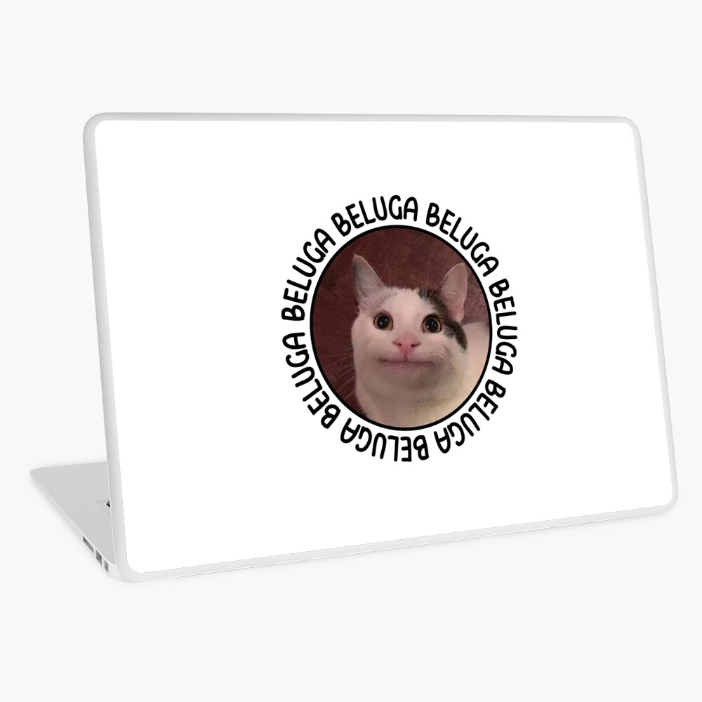 Beluga cat discord meme Magnet for Sale by anins-azuree