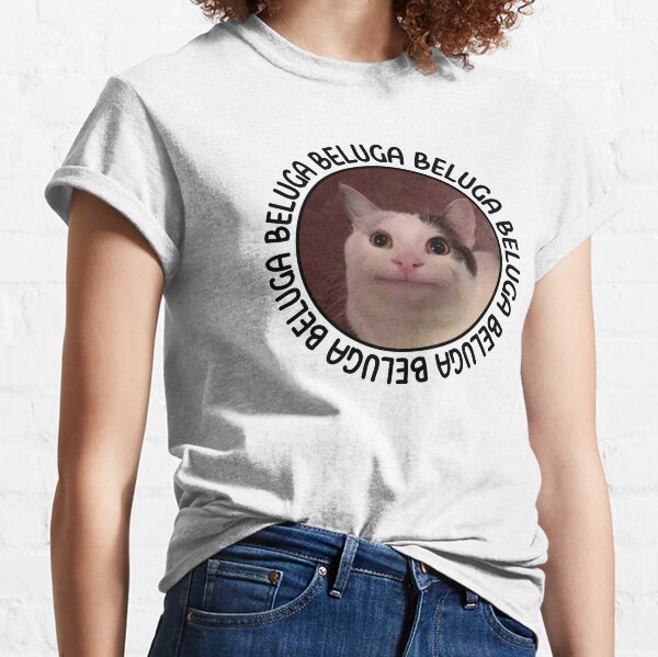 Beluga cat discord meme T-Shirt