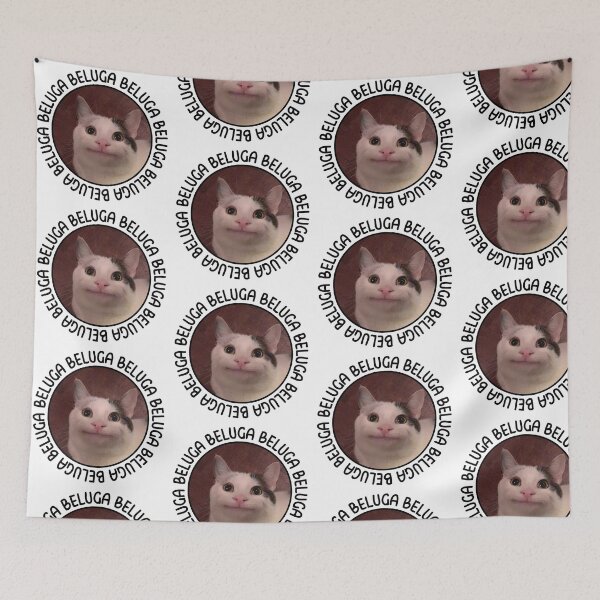 Item preview, Beluga cat discord meme designed and sold by anins-azuree.