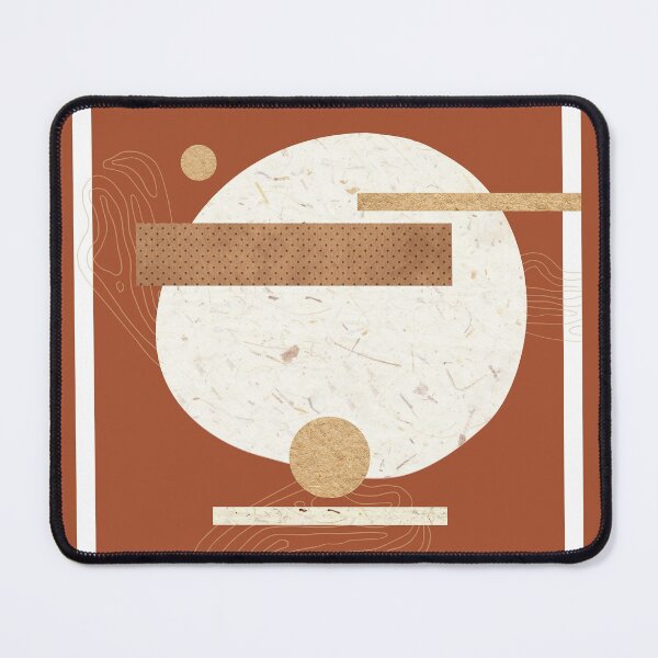 Item preview, Trendy Bohemian Graphics | Circles and Lines | Dark Orange designed and sold by DesignbyDAE.