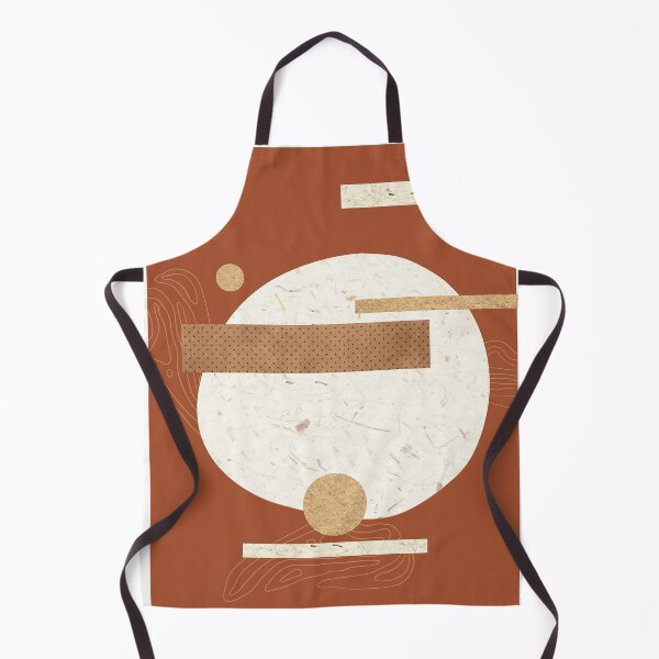 Item preview, Trendy Bohemian Graphics | Circles and Lines | Dark Orange designed and sold by DesignbyDAE.