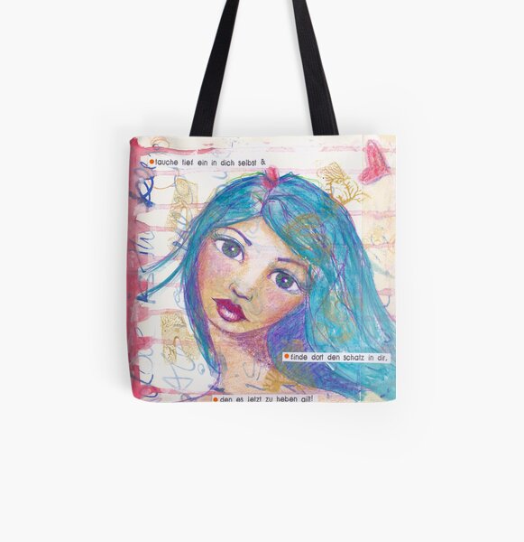 Der Schatz in dir Allover-Print Tote Bag