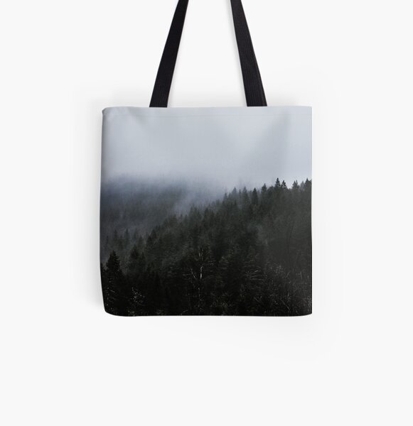 Where Ghosts Gather All Over Print Tote Bag